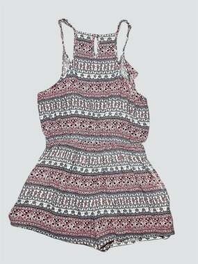 NWT American Eagle Women's Paisley Boho Romper-Medium